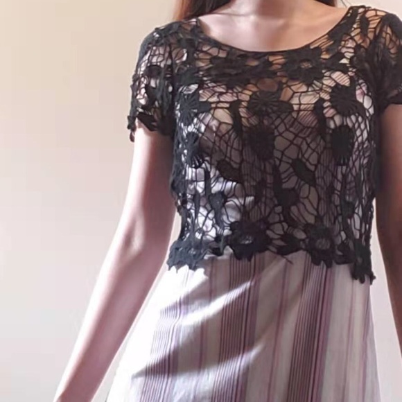 SEXY Fish Net Crochet top - Picture 2 of 4